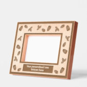 ミニイチゴパーソナライズされた レーザー彫刻フレーム (左)