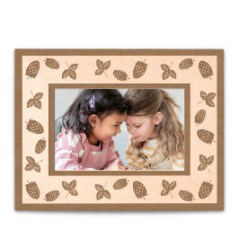 ミニイチゴ レーザー彫刻フレーム