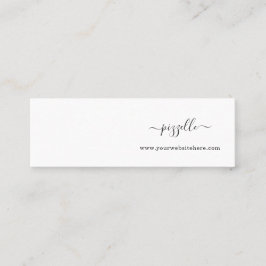 ミニイヤリングディスプレイカード スキニー名刺