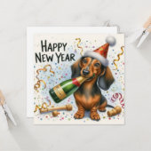 ミニウィーニー グリーティング カード (正面/裏面インサイチュ)