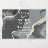 ミニウイスキーのボトルラベル – リキュールラベル結婚- s リキュールボトルラベル (シングルラベル)