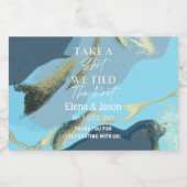 ミニウイスキーのボトルラベル – リキュールラベル結婚- s リキュールボトルラベル (シングルラベル)