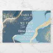 ミニウイスキーのボトルラベル – リキュールラベル結婚- s リキュールボトルラベル (シングルラベル)