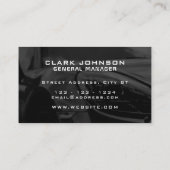 ミニエレガントマモダンリ車のズム車 名刺 (裏面)