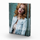 ミニエレガントマリストの卒業モダン発表 フォトブロック (右)