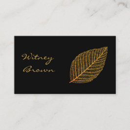 ミニエレガントマルホイル金箔  名刺