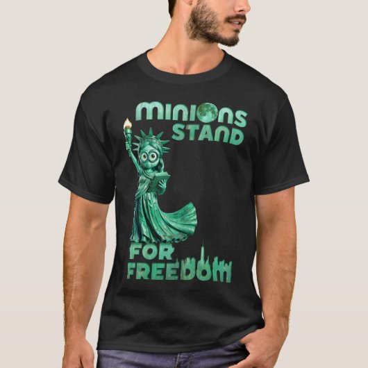 ミニオンは自由を求める Tシャツ (正面)