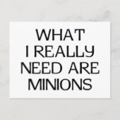 ミニオン ポストカード (正面)