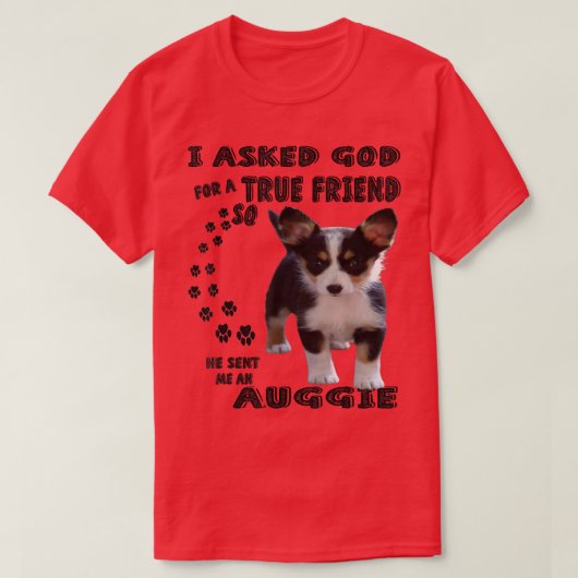 ミニオーギー引用文ママパパ恋人プリント、かわいいオーストラリア Tシャツ (デザイン正面)