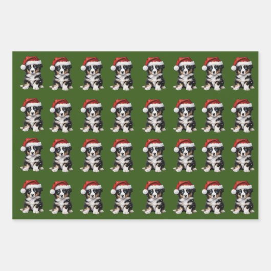 ミニオーストラリア6ホリデイ ラッピングペーパーシート (正面)