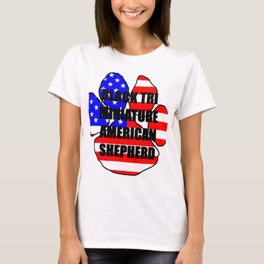 ミニオーストラリアfag pawブラックトリ tシャツ (正面)