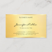 ミニカスタムマエレガントリストフェイク金ゴールド 名刺 (裏面)