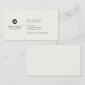 ミニカスタムマリシンプルスト 名刺 (正面/裏面)