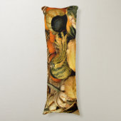 ミニカボチャとグルズの品揃え秋写真 ボディピロー (正面縦)