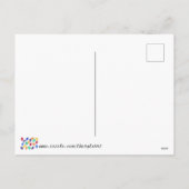 ミニカラフルイースターエッグ、ジェリービーンズはがき シーズンポストカード (裏面)