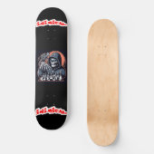 ミニカルデトロイトチェス死神 スケートボード (正面)