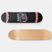 ミニカルデトロイトチェス死神 スケートボード (横)