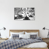 ミニカーでキッズレース キャンバスプリント (インサイチュ (寝室))