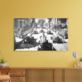 ミニカーでキッズレース キャンバスプリント (インサイチュ (リビング))