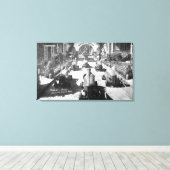 ミニカーでキッズレース キャンバスプリント (インサイチュ (ウッドフロア))