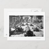 ミニカーでレースをする子供たち ポストカード (正面/裏面)