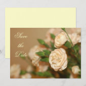 ミニカーネーション日付/招待状の保存 セーブザデート (正面/裏面)