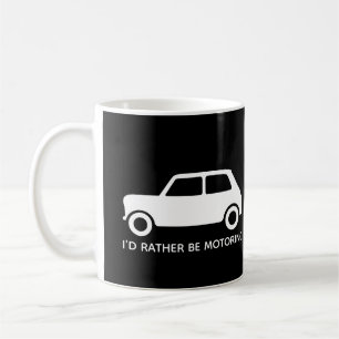 ミニカー·パーサオリゼに乗りたい コーヒーマグカップ