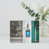 ミニキャブ・グラフィティ・ガール ポストカード (スタンド正面)