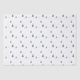 ミニクリスマスツリーティッシュペーパー 薄葉紙