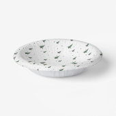 ミニクリスマスツリー紙プレート ペーパーボウル (傾斜あり)