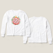 ミニクリスマステッカーセット – 祝祭のホリデーグッズ (デザイン 正面&背面)