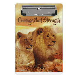 ミニクリップボードライオンズ勇気の強さ ミニクリップボード