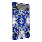 ミニクリップボード(青い白の色) ミニクリップボード (アングル)