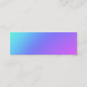 ミニグラデカラフルィエント名刺 スキニー名刺 (裏面)
