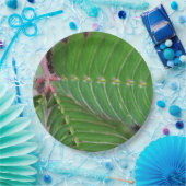 ミニグリーンリーフ紙プレート ペーパープレート (パーティー)