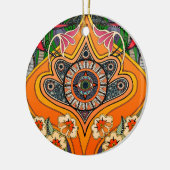 ミニグリーン セラミックオーナメント (左)