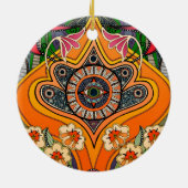 ミニグリーン セラミックオーナメント (裏面)