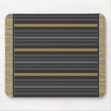 ミニグレーと金ゴールドパターン（の模様が）あるストライプ