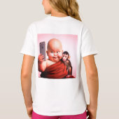 ミニグ魅力的ンフのスマイル Tシャツ (裏面)