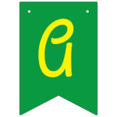 ミニゴルフボールバースデーパーティキッズスポーツ バンティングフラッグ (第3の旗)