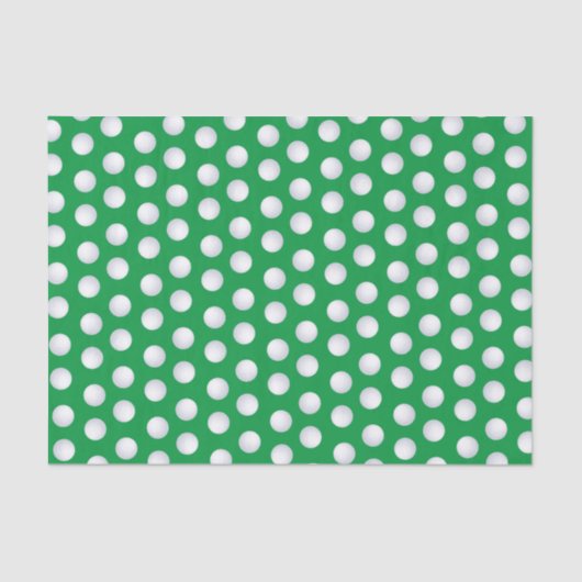 ミニゴルフボールバースデーパーティキッズスポーツ 薄葉紙 (正面)