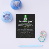 ミニゴルフロゴ、ミニゴルフコースズ広告ーズ チラシ (シングル)