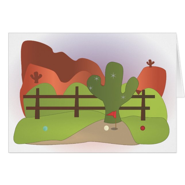 ミニゴルフ場ホールNo.17 (正面横)