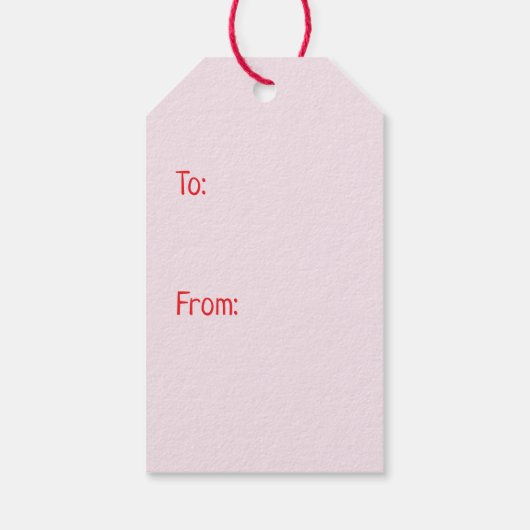 ミニゴールデンドルドッグスバレンタインデー ギフトタグ (裏面)