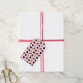 ミニゴールデンドルドッグスバレンタインデー ギフトタグ (より糸付き)