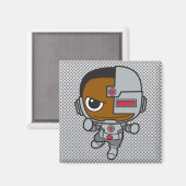 ミニサイボーグ マグネット (正面/裏面)