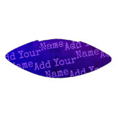 ミニサッカーパーソナライズされた | 名前/フレーズの追加 アメリカンフットボール (パネル)