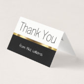 ミニサンキューノートエレガントデザイン (正面)