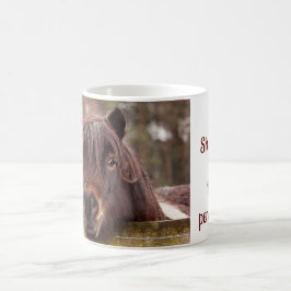 ミニシェットランド、巨大な個性のマグカップ コーヒーマグカップ