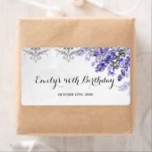 ミニシャンパンボトルラベル誕生日 ラベル (インサイチュ)